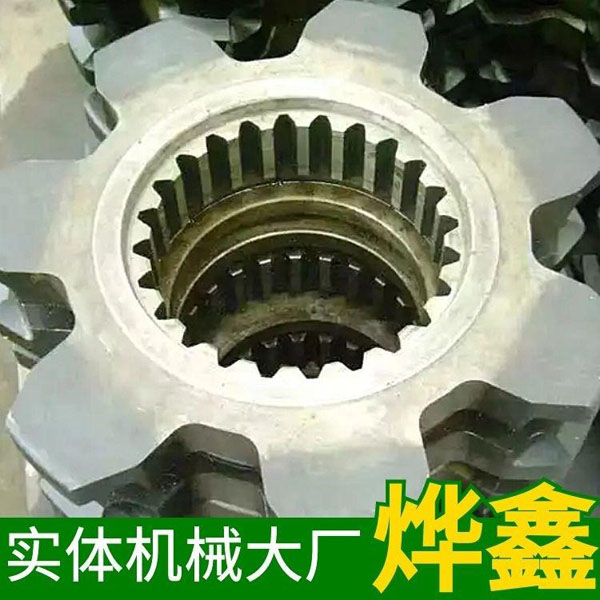 ?鏈輪分齒加工法；